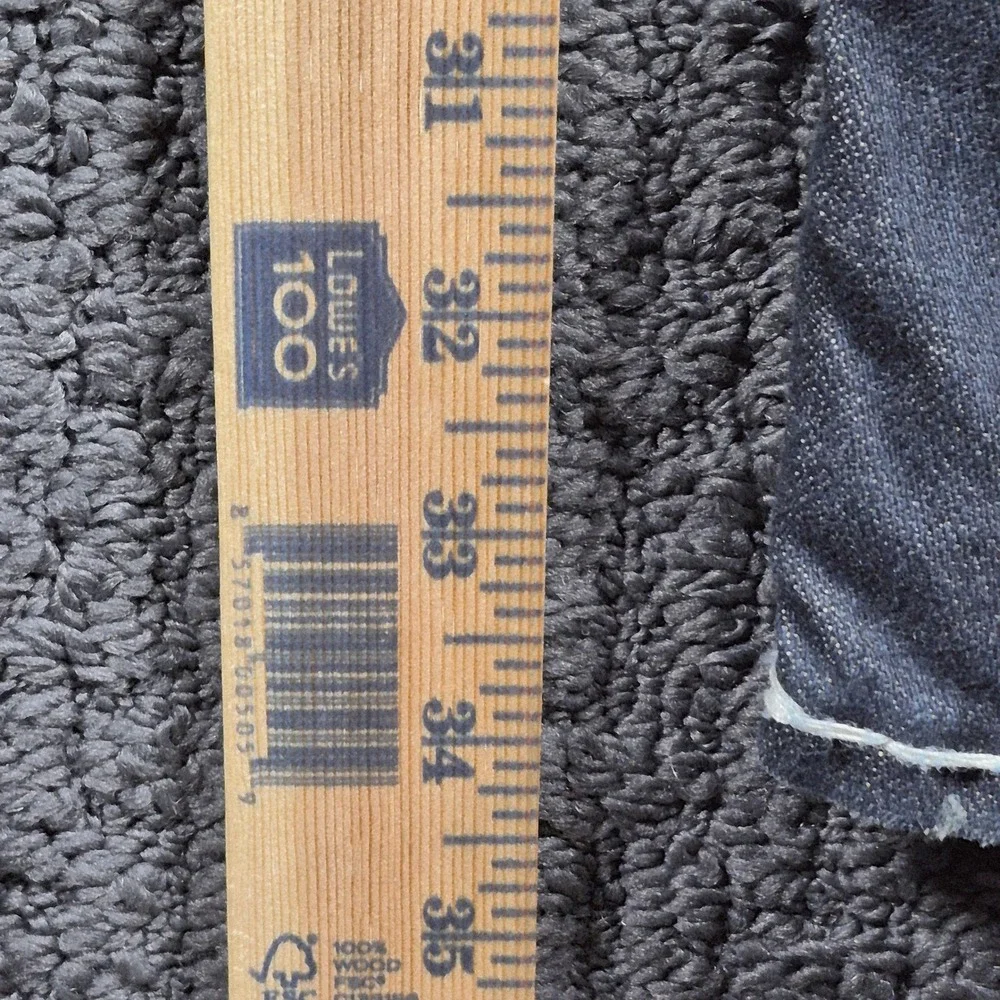 True Religion Ricky Super T Jeans Mens 42 Dark Wash Distressed Straight Leg Y2K